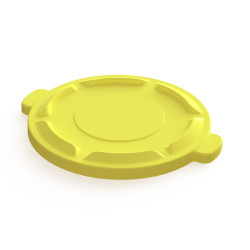 Image of product Lid for 20 Gallon Yellow Value Plus Trash Can