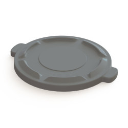 Image of product Lid for 32 Gallon Gray Value Plus Trash Can