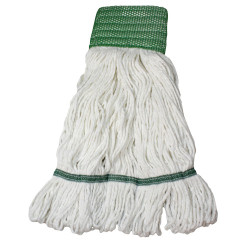 Image of product Cotton / Synthetic Blend Saddle-Type Looped-End Wet Mop with