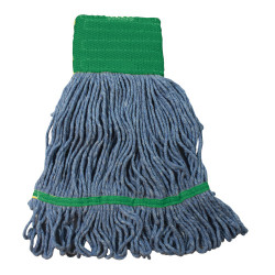 Image of product Cotton / Synthetic Blend Saddle-Type Looped-End Wet Mop with