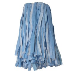 Image of product Hy-Sorb Disposable Saddle-Type Cut-End Wet Mop Blue