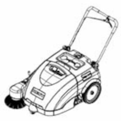 Image of product Manual Kent Euroclean Edge 28B Sweeper