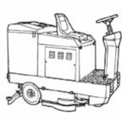 Image of product Manual Kent Euroclean Rider Battery Scrubber KA-33