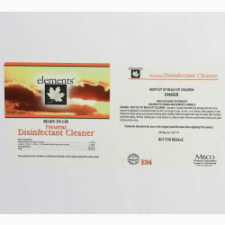 Image of product Misco *LABEL* Element Neutral Disinfectant E04