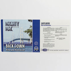 Image of product MMac Label- Back Down Rinse Cleaner
