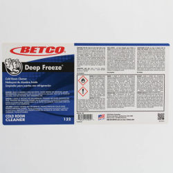 Image of product Betco Deep Freeze End User Label