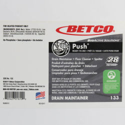 Image of product Betco BioActive Solutions Push End User Label