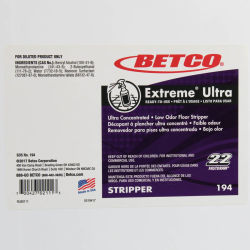 Image of product Betco Extreme Ultra End User Label
