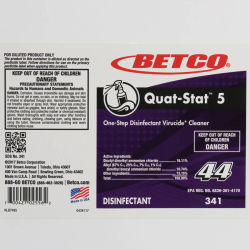 Betco Inc. - Betco Quat-Stat 5 Disinfectant End User Label