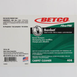Image of product Betco FiberPro Bonbet End User Label