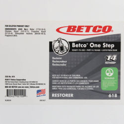 Image of product Betco One Step End User Label