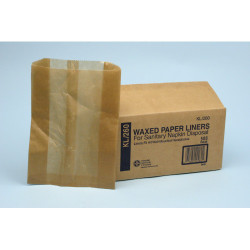 Image of product Waxed Bag For Wall Mount Sanitary Receptacle KL260