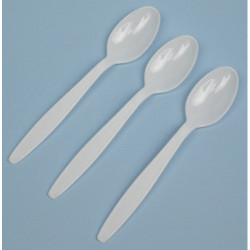 Image of product Medium Weight Spoons White Packed 1000 Case  #75002494