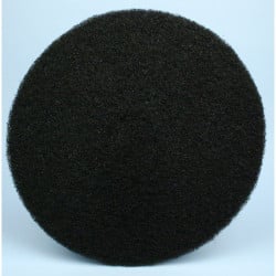 Image of product Mighty Mac 17" Stripping Floor Pads Black 5/Cs