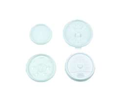 Image of product SIP-THRU FOAM CUP LID 10O0 Per Case #8UL, Fits 8oz. Cup