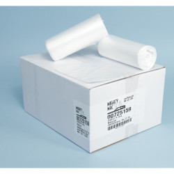Image of product Mighty Mac High Density Can Liner Clear Roll 1000 Per Case 243308N