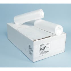 Image of product Mighty Mac High Density Liner Clear Rolls 250 per case 40x48 16 Mic