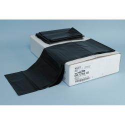 Image of product Mighty Mac Low Density Liner Rolls Black 33x39" 1.5 Mil Thick 100 Per Case