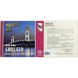 Image of product MMac Label- Grill Glo Oven/Tile Cleaner