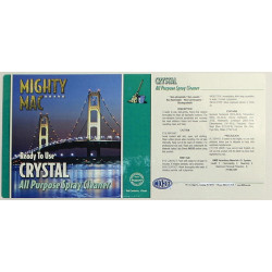 Image of product MMac Label- Crystal All Purp Cleaner