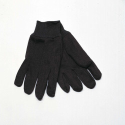 Image of product SZ Brown Jersey Glove 25DZ/CS GJBC-M