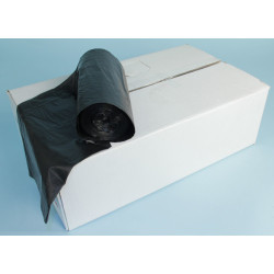 Image of product Might Mac Poly Can Liner Black 200 Case 33 X 40" 22 Micron