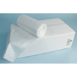 Image of product Mighty Mac High Density Can Liner Clear Roll 150 Case 386022N