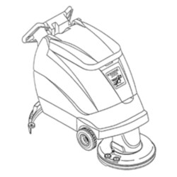 Image of product Manual Minuteman 200X Traction Drive Deluxe Batter