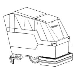 Image of product Manual Minuteman 260-265 Tract-Brush Driven Scrubb
