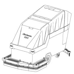 Image of product Manual Minuteman 320 Floor Scrubber Traction Drive