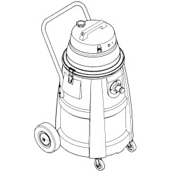 Image of product Manual Minuteman Wet-Dry Pump Out Vacuum