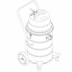 Image of product Manual Minuteman 705 Series Indust Air Operated Va