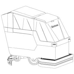 Image of product Manual Minuteman ES260 Floor Scrubber