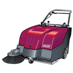 Image of product Manual Minuteman Kleen Sweep 28 - Model Battery