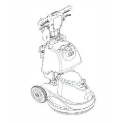 Image of product Manual Minuteman ROS 17 Orbital Floor Machine