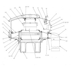 Image of product Manual V-24 BQ Quiet Speedry Head Assembly