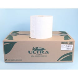 Image of product Nittany Paper NP 5505 Center Pull Towel 2 Ply, White 600'/Roll, 6/Case