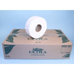 Image of product Nittany 9" Diameter Roll 2 Ply Toilet Tissue 3.3" x 1000' 12 Rolls/Case
