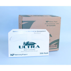 Image of product Nittany Toilet Seat Covers 5000 Per Case 1/2 Fold TSCR20250