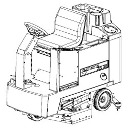 Image of product Manual Champ ZS 35 Rider Scrubber