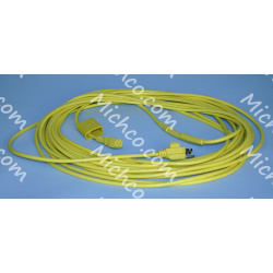 Image of product Cord, Power, 50', Yellow, With Strain