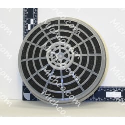 Image of product Filter, Dome, Plastic W/Foam Filter F/5.7" Motor