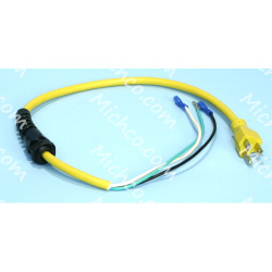Image of product Cord, Power, 16/3, 28.0-Long Yellow (SJT