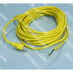 Image of product Cord, Power, 18/3, Yellow (12.5METER
