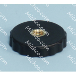 Image of product Knob, M8 Round Nylon Female