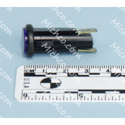 Image of product Light, Indicator, 36 Volt DC, 0.5-Dia., Blue