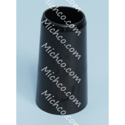 Image of product Cuff, 1.7-Dia. Hose, 1.5ID/ Taper 4.0-Long Blue