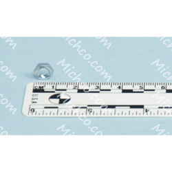 Image of product Nut, Hex Head, Jam, M5 X 3.5, Zinc