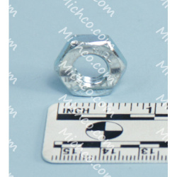 Image of product Nut, Hex Head Jam, M10 X 6, Zinc
