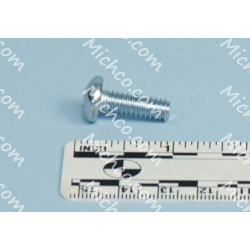 Image of product Screw, Pan Heavy Duty Phillips Head Screw, 1/4"-20 X 0.75", Zinc FP8